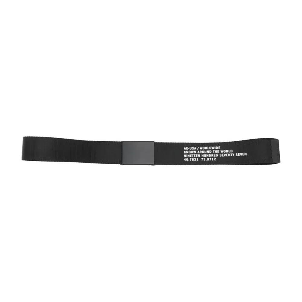 American Eagle Womens Embossed Logo Woven Belt, NWT